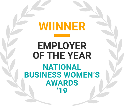 MRS Digital - WINNER at National Business Women’s Awards 2019 - Employer of The Year