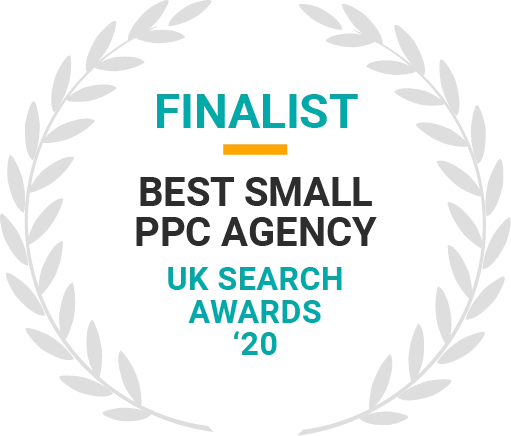 MRS Digital - FINALIST at UK Search Awards 2020 - Best Small PPC Agency
