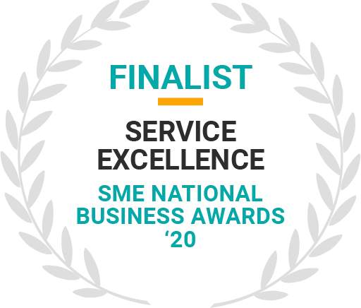 MRS Digital - FINALIST at National SME Awards 2020/21 - Service Excellence