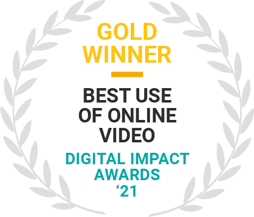 MRS Digital - GOLD WINNER at Digital Impact Awards 2021 - Best Use of Online Video