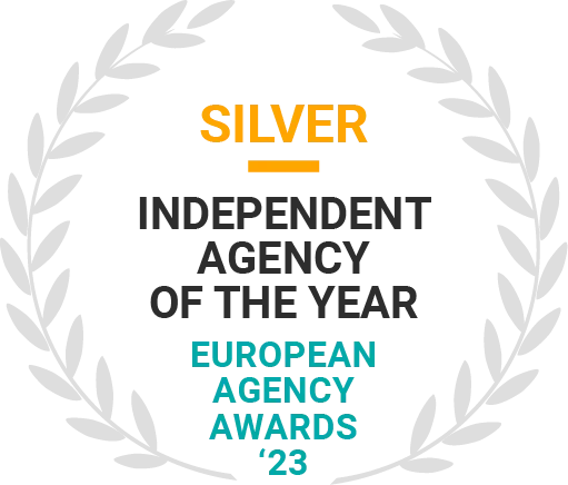 MRS Digital - SILVER at European Agency Awards 2023 - Independent Agency of the Year