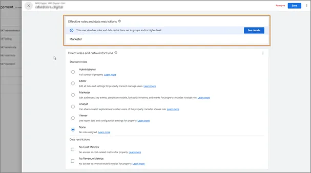 Managing User Access in GA4: A Guide