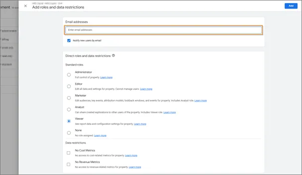Managing User Access in GA4: A Guide
